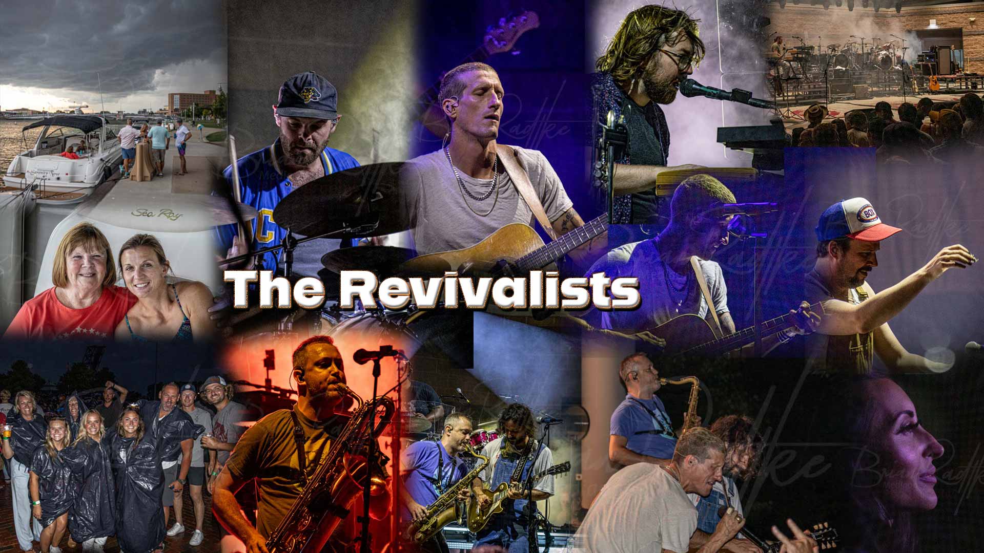 The Revivalists band at Waterfest in Oshkosh