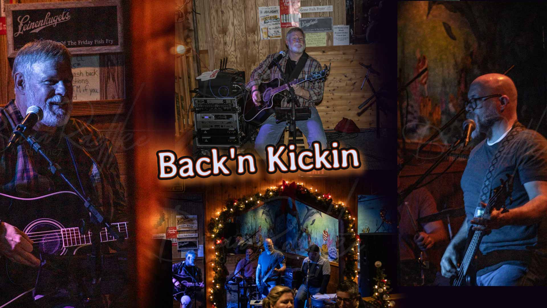 Back N Kickin band at Cedar Bar in Neenah Wisconsin