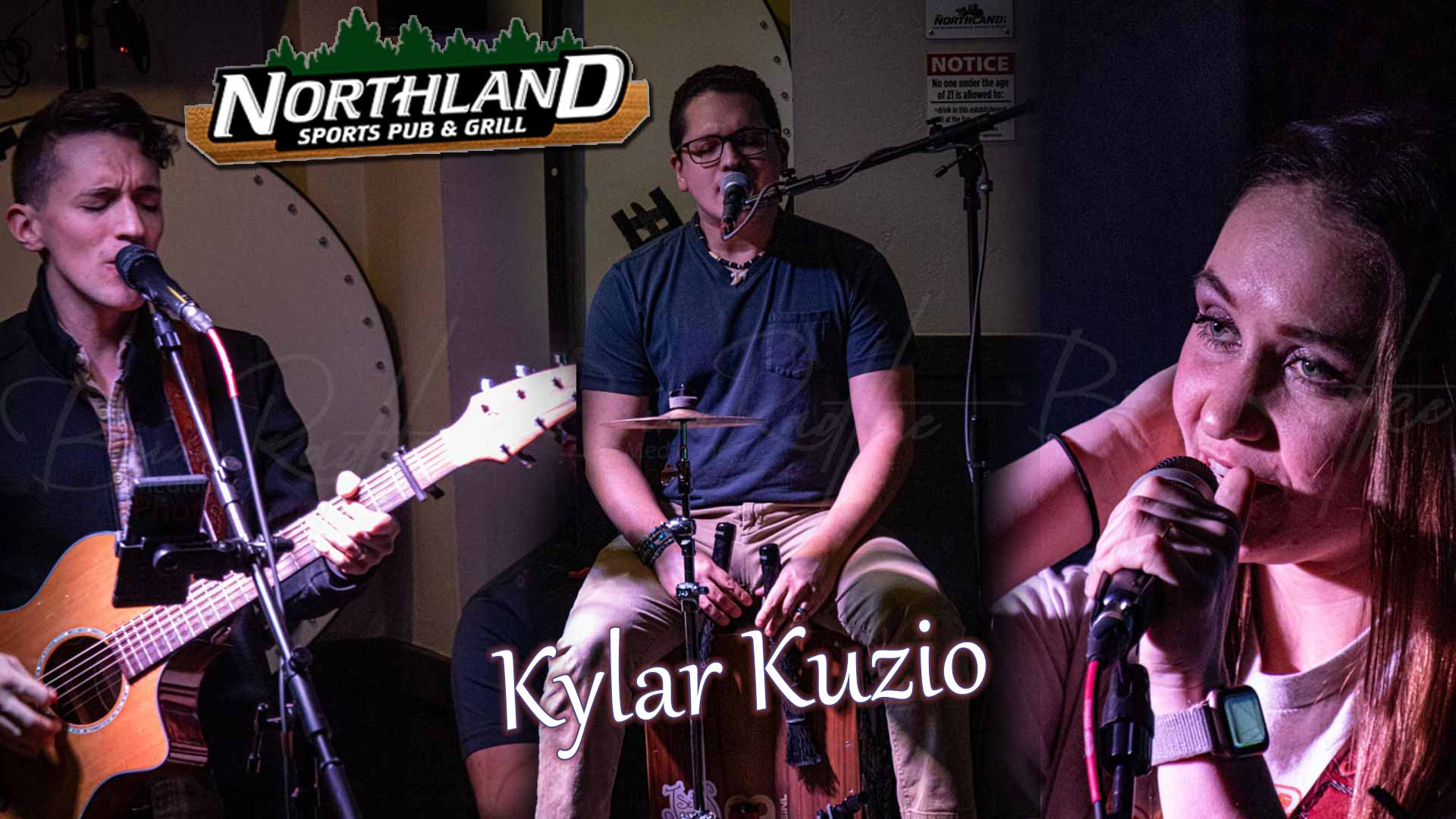 Kylar Kuzio band at Northland Sports Pub Appleton's favorite Music Venue