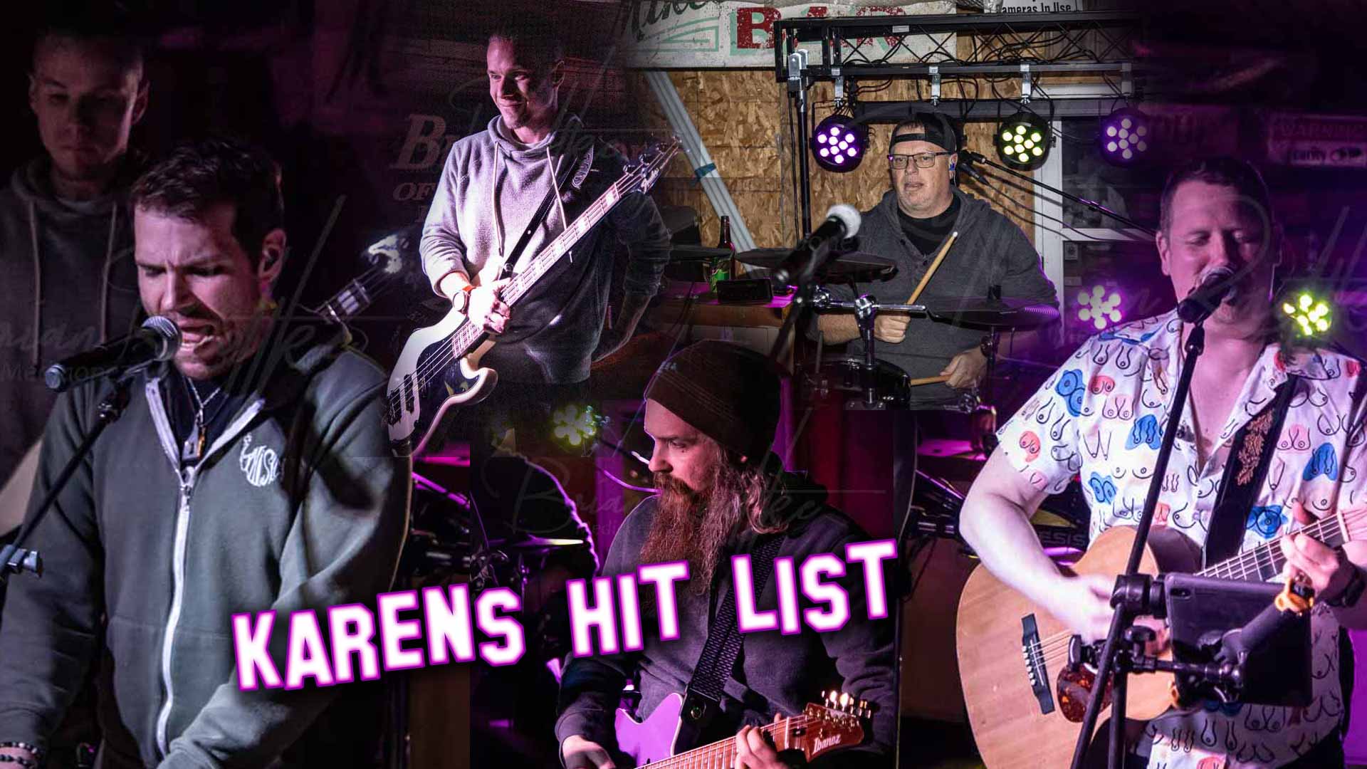 Karen's Hit List Band