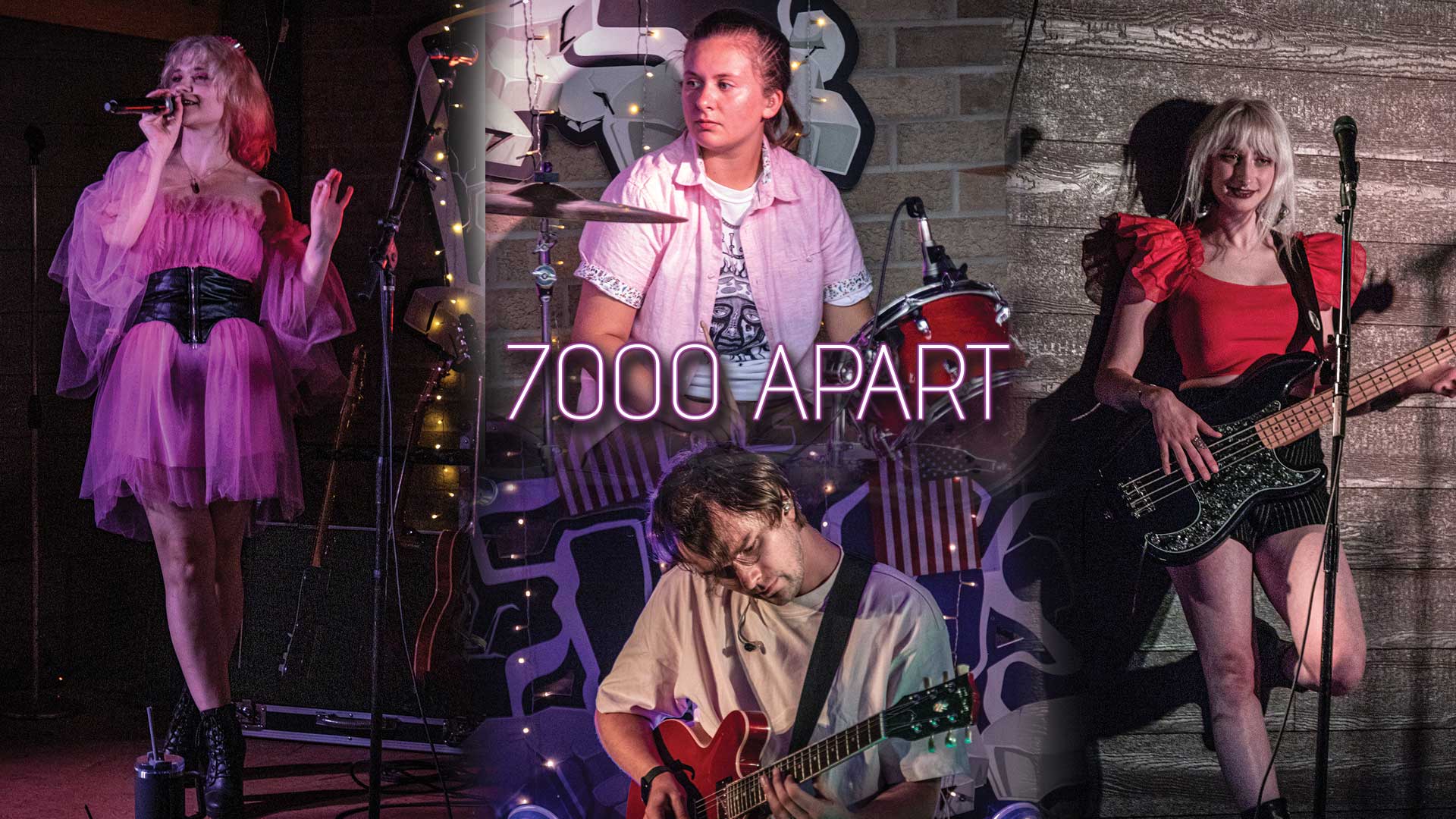 7000 Apart band at Flagstone Bar in Appleton Wi