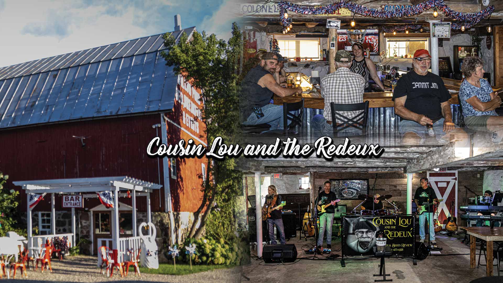 Barn Bars and Live Tunes: A Night with Cousin Lou and the Redeux in Weyauwega