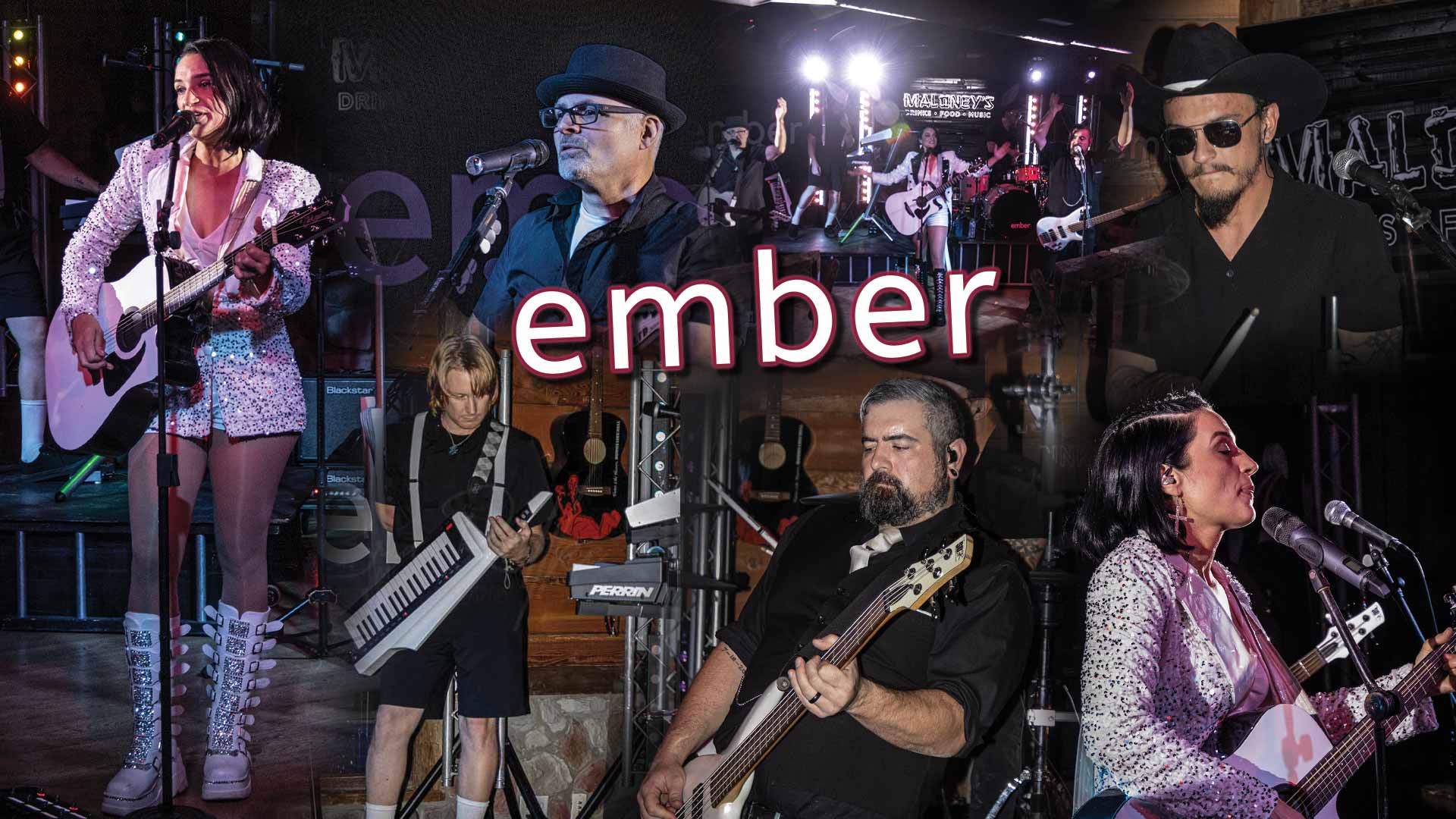 ember band at Maloney's Bar and Grill in Kaukauna WIsconsin