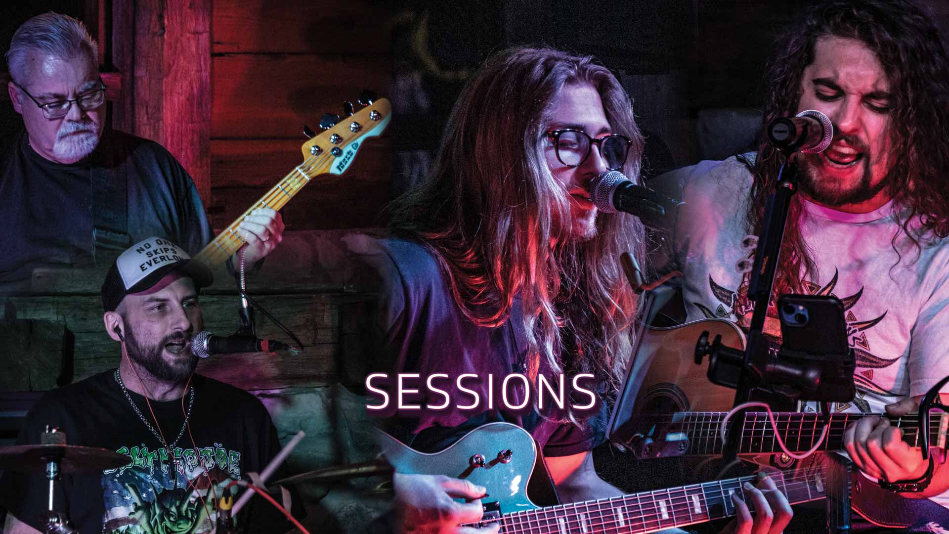 Sessions Band plays for the first time at Maloney's