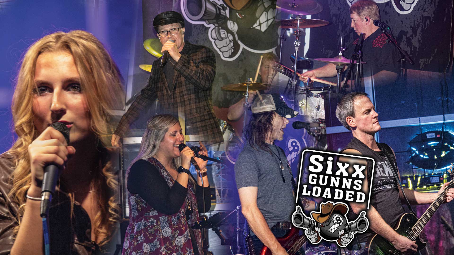 Sixx Gunns Loaded band at Thirst Bar and Grill in Greenville WI