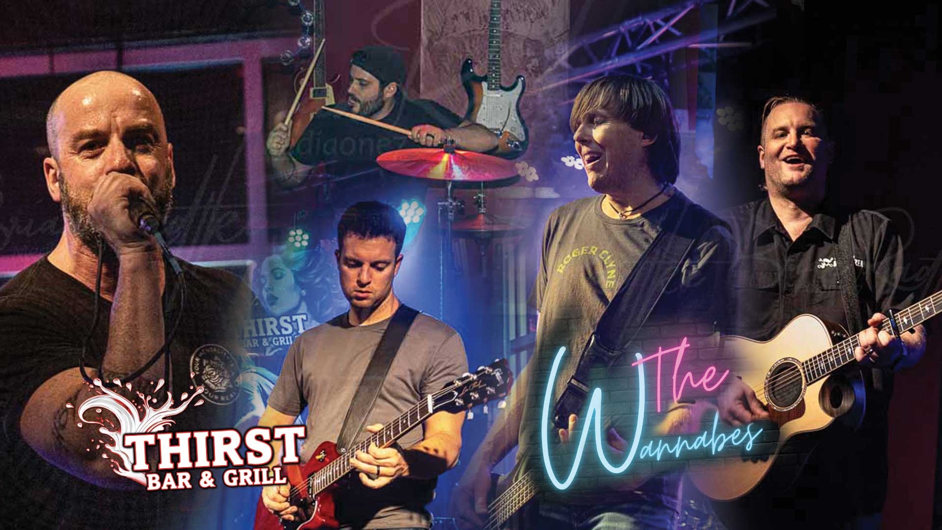 Opening Night Magic at Thirst Bar & Grill: The Wannabes Rock the Stage!